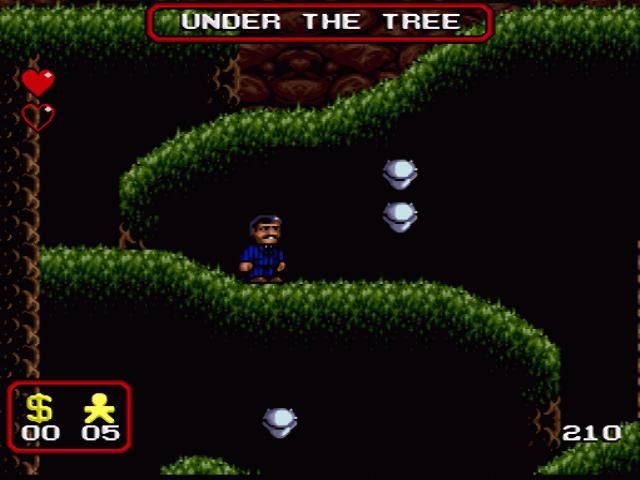 The Addams Family screenshot 3 for Sega Mega Drive